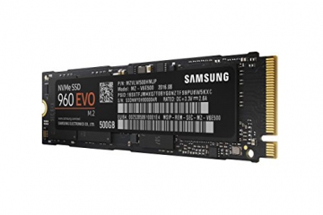 500GB Samsung 960 EVO m. 2 PCIe NVMe interne Solid-State SSD